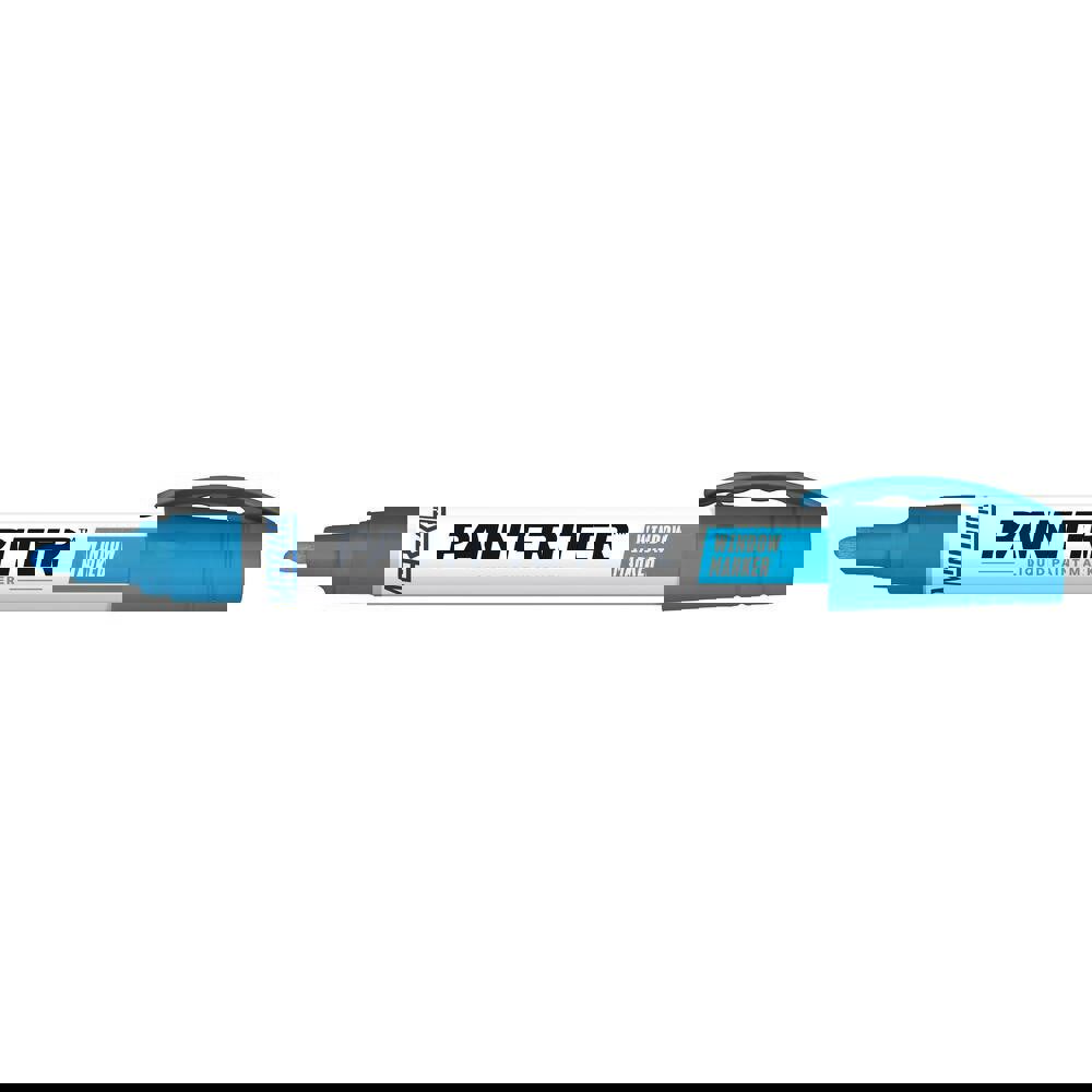 Liquid paint marker creates bright marks that are easily removed with water